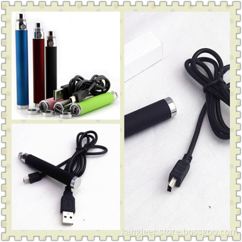 Wholesale EGO Passthrough Battery for E Cigarette, High Quality EGO USB Passthrough Battery, Popular 1100mAh EGO Pass Through Battery for EGO Battery Series